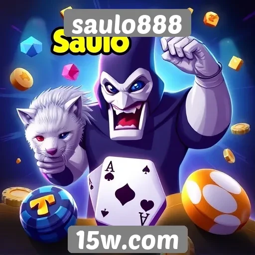Variedade de jogos disponíveis no saulo888